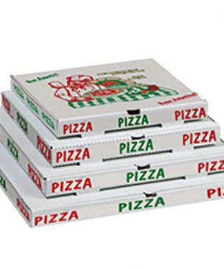 33 x 33 x 3,5 cm 100 Unidades Caja para Pizza H33B 